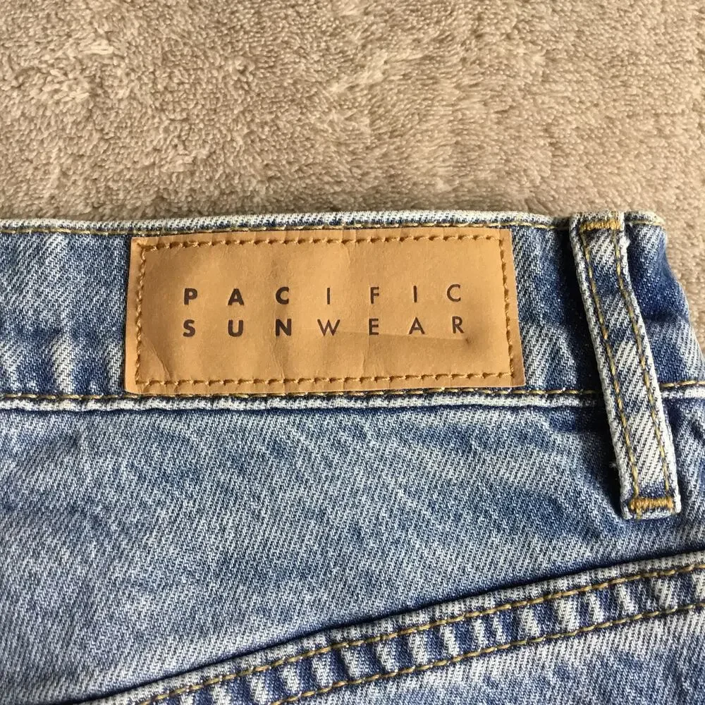 PACSUN Stretch Dad Cotton Button Fly Jeans Sz 29